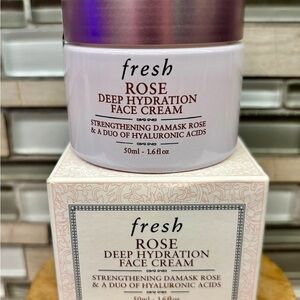 FRESH ROSE DEEP HYDRATION FACE CREAM NEW moisturizer